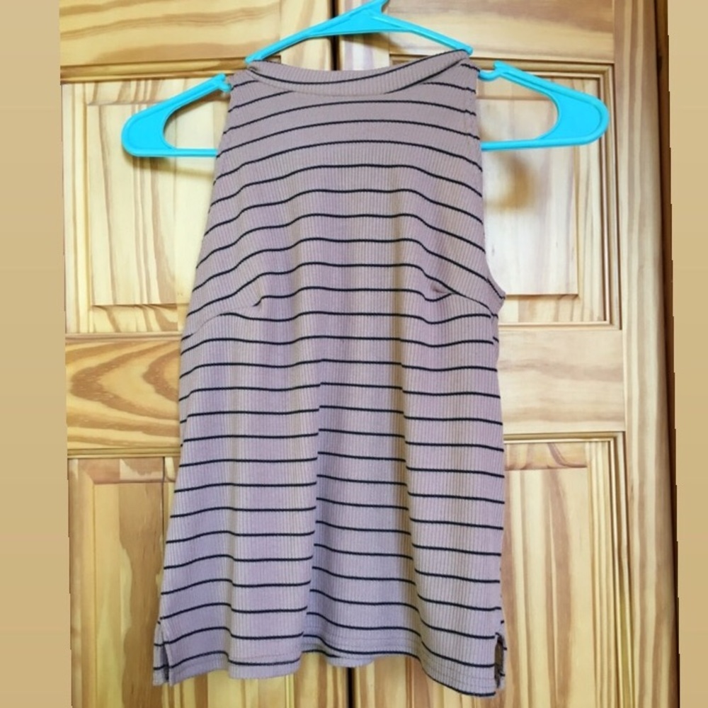 Striped Crop Top